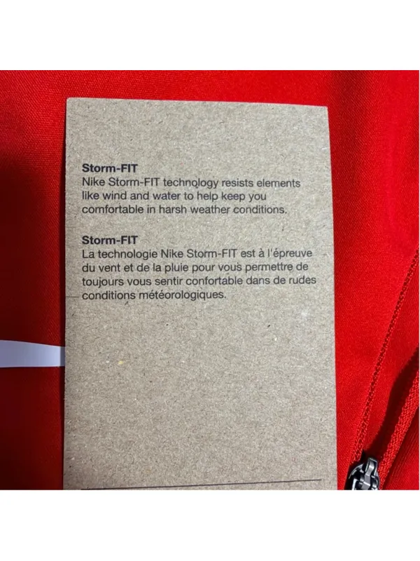 Nike EUC Women's Storm-Fit 1/4 Zip Top Red Small - $105 Retail h - Image 6