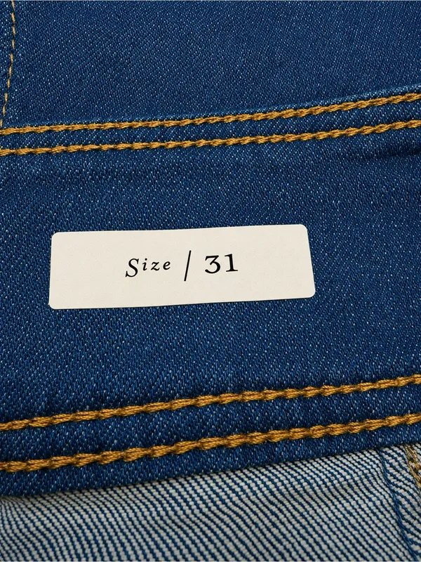 Pilcro And The Letterpress Cropped High Waist Wide Leg Dark Wash Denim Jeans 31 - Image 4