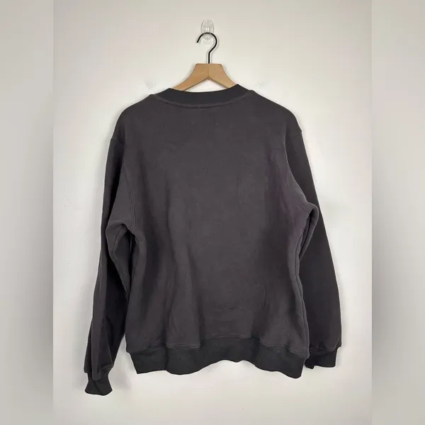 White Fox Steal‎ Your Heart Oversized Sweater Black Soft Cozy Women’s Sz S - Image 5