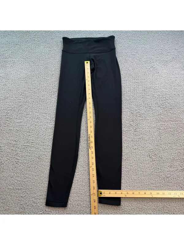 Lululemon Align High Rise Leggings Black Women's 4 Yoga Athletic Stretch Pants - Image 4