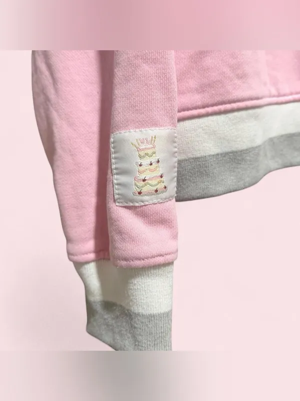 WLL Mockneck Sweatshirt Birthday Edition Pink L/XL Terry Interior - Image 8