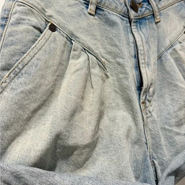 ONE TEASPOON x Free‎ People Kansas Streetwalker High Rise Denim Shorts 24 New - Image 5