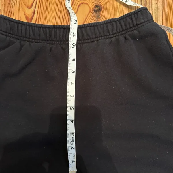 TNA Sweatfleece Joggers Women's Small‎ Black Cozy Fleece Mega Fit Streetwear EUC - Image 5