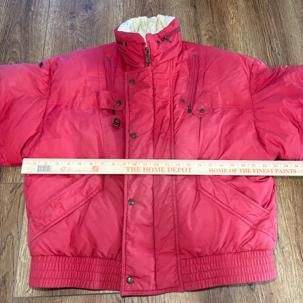 Vintage Bogner‎ Red Goose Down Puffer Ski Jacket USA Made Womens EUR 36 Retro - Image 8