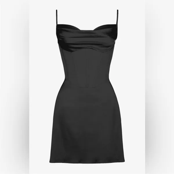 Heiress Beverly Hills Satin Mini Dress - Image 2