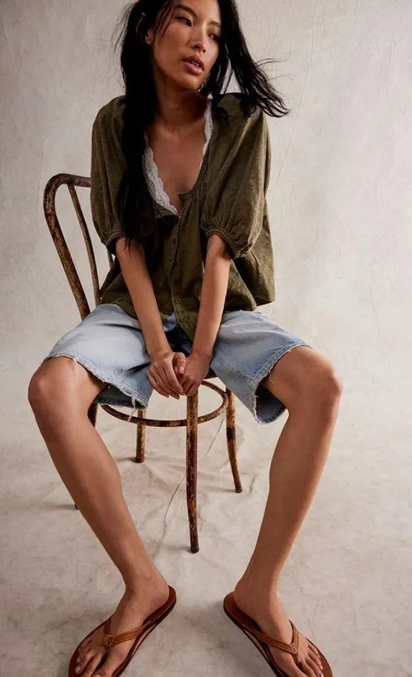 NWT Free People We The Free Sunset Tee Size Small - Image 4
