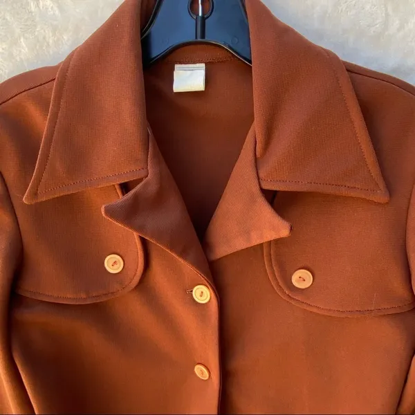 Vintage Polyester Jacket‎ Size 10 - Image 2
