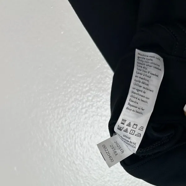 SPANX The Perfect Black Pant Back Seam Skinny Pants in Classic Black Size Small - Image 8