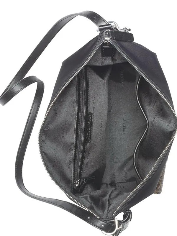 Calvin Klein Black Nylon Crossbody Purse - Image 4