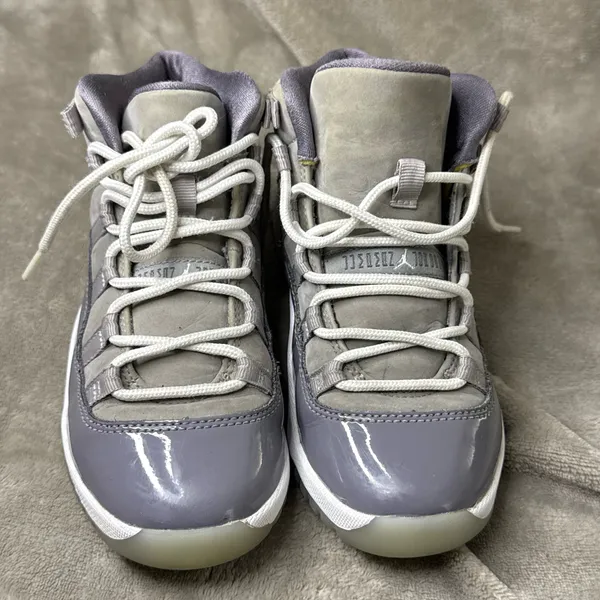 Nike Air Jordan 11 XI Retro PS Cool Grey Youth Basketball Sneakers 1.5Y - Image 2