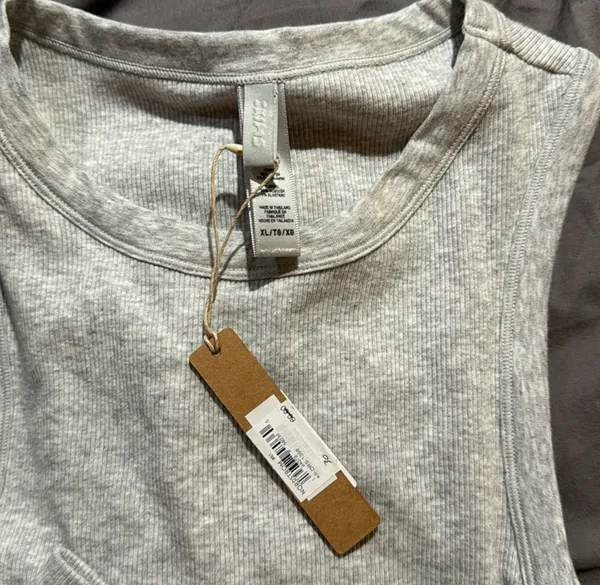 Skims Cotton Rib Tank Dress - Image 4