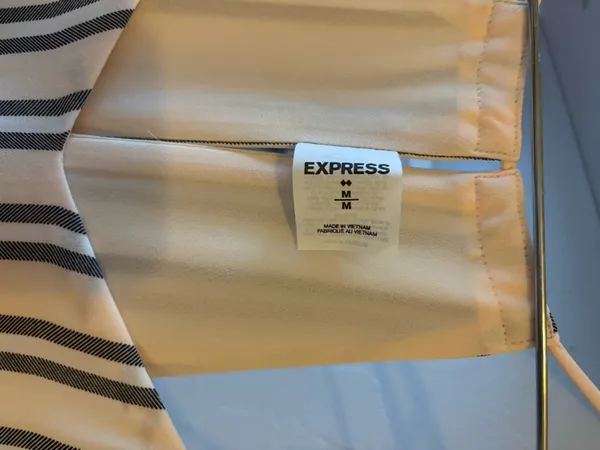 Express Yellow Striped Tank top - Image 2