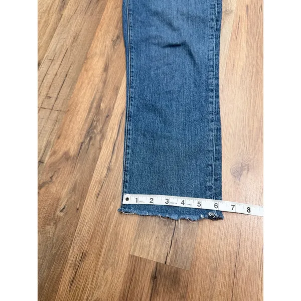 Madewell The Perfect Vintage Jean‎ Women's Sz 24 High Rise Raw Hem Denim - Image 10