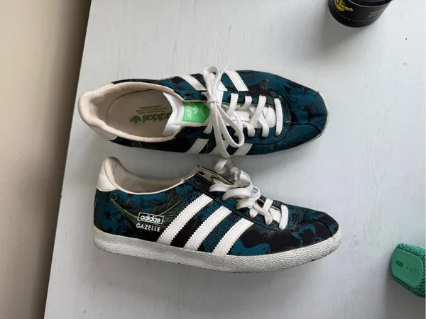 Women’s Adidas Gazelle OG Floral Print - Image 12
