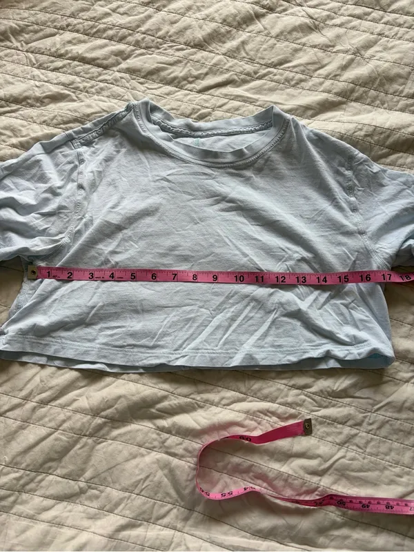 Lululemon All Yours Cropped Short Sleeve Tee - Image 5