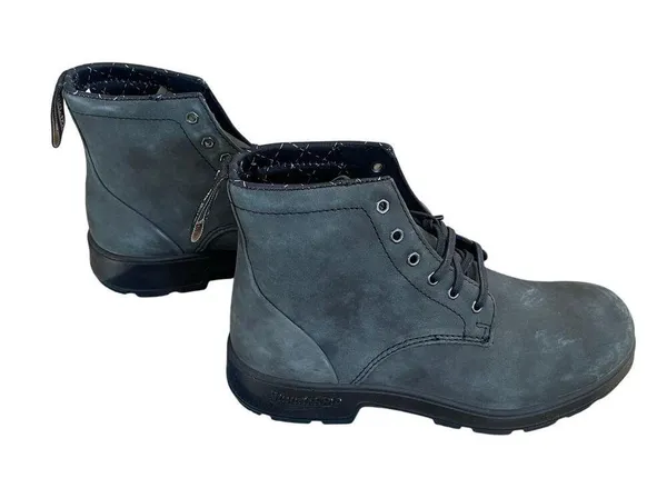 NWT Blundstone 1931 Grey Leather Lace Up Boots Size 3.5AUS6.5 US - Image 8