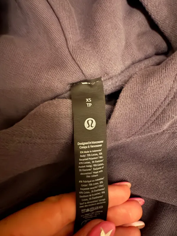 Purple Lululemon Hoodie Pullover - Image 3