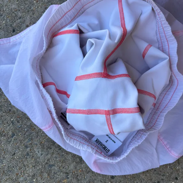 Gymshark Shorts Womens Small White Pulse 2 In 1 Performance Athletic Gym Lined - Image 4