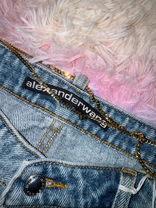Cute Alexander Wang Denim Skirt - Image 3