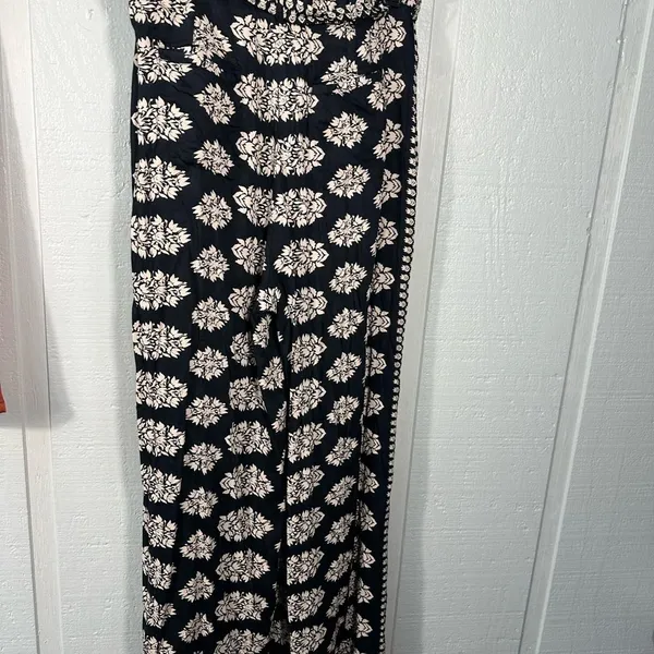 Omika Sinatra Pant Black and Tan Oversized Wide Legged Ankle Pants Size XL EU - Image 7