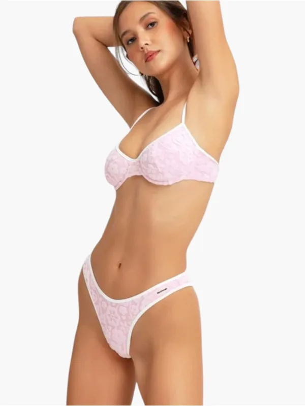 Blackbough Swim BallerinaJacquard Fiona Underwire Bikini Top - Image 2