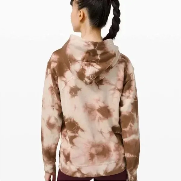 Lululemon All Yours Hoodie Women’s‎ Size 4 Earth Dye Clay Pullover Casual - Image 2