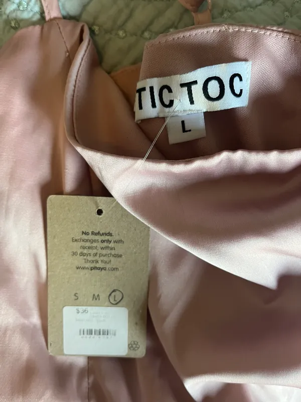 Satin Dress - Image 4