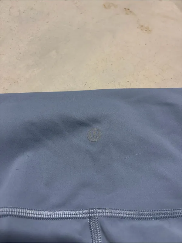 Lululemon Wunder train high rise crop 6 blue - Image 3
