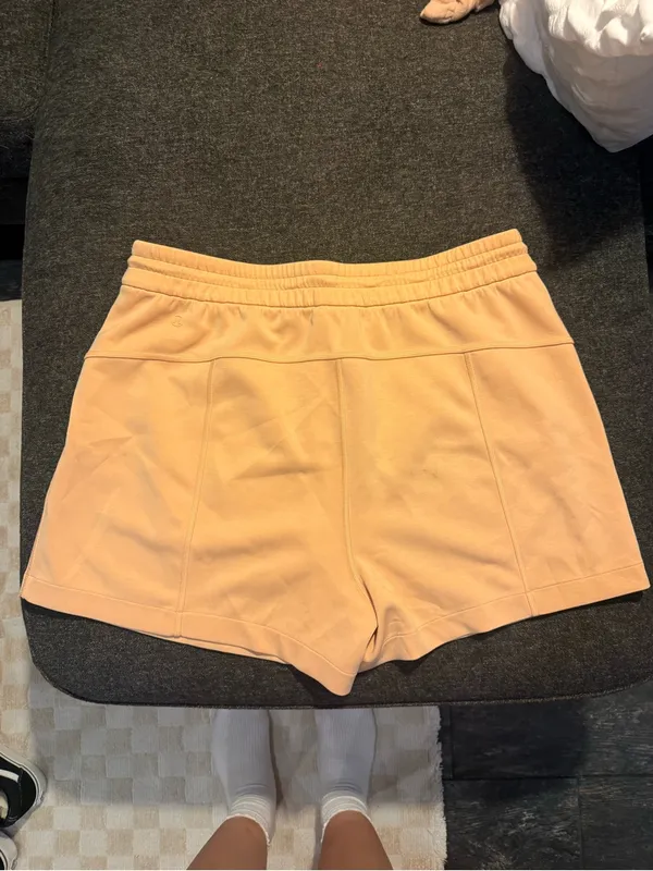 Lululemon Softstream High Rise Short 4” Peach - Image 2