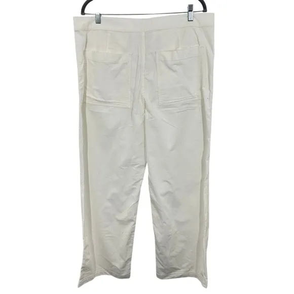 Madewell Size 29 Emmett Wide Leg Cream‎ Corduroy Pants High Rise Full Length NWT - Image 4