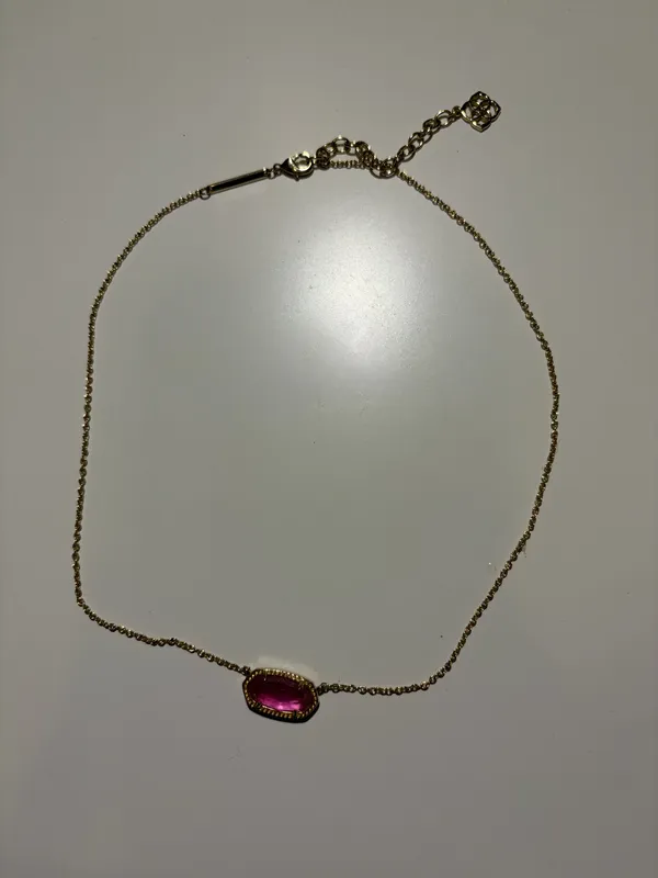 Kendra Scott Elisa Necklace pink - Image 2