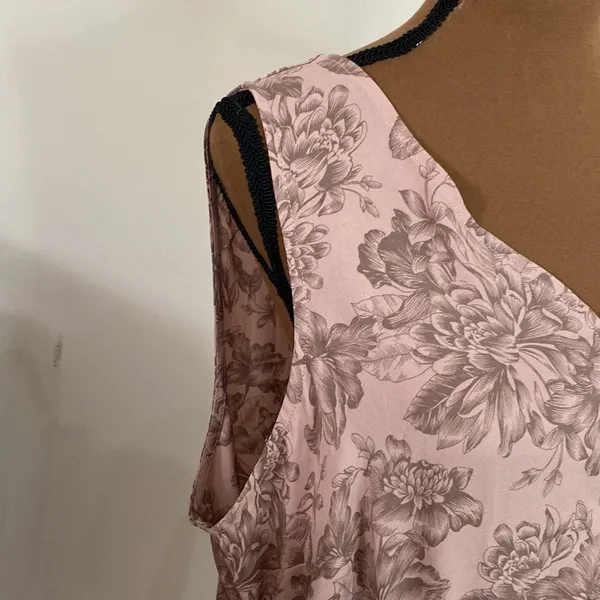Torrid floral print peplum Georgette midi tank size 1X - Image 7