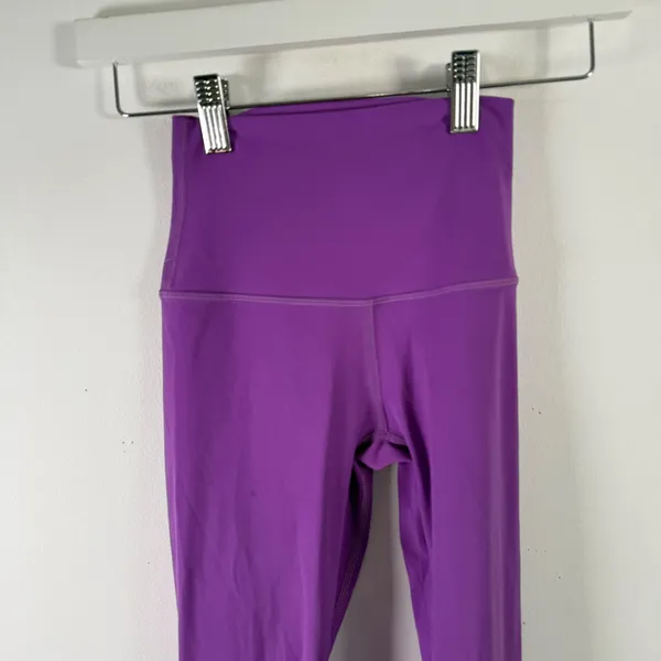 Lululemon Align High-Rise Pant 25" Moonlit Magenta Purple Gym Athletic Womens 0 - Image 3