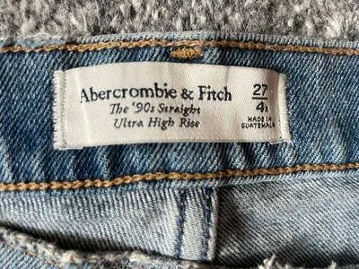 Abercrombie 90s Straight Ultra High Rise Jeans - Image 2