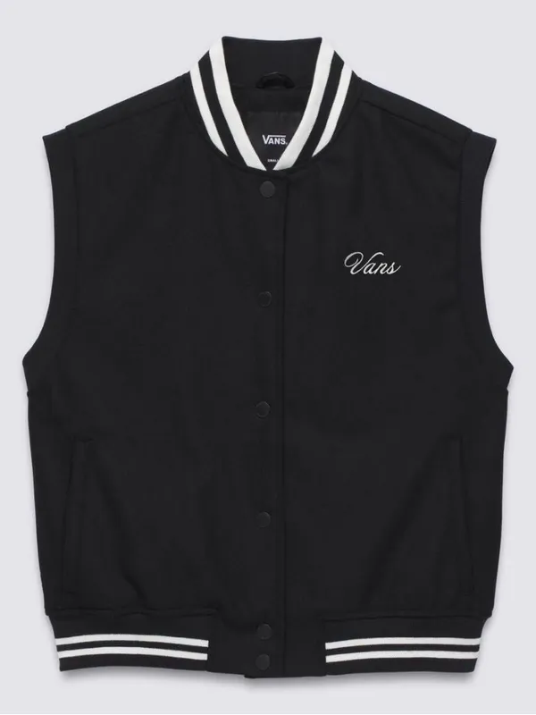 Vans Piper Stadium Vest Wool‎ Blend Small NWT - Image 3