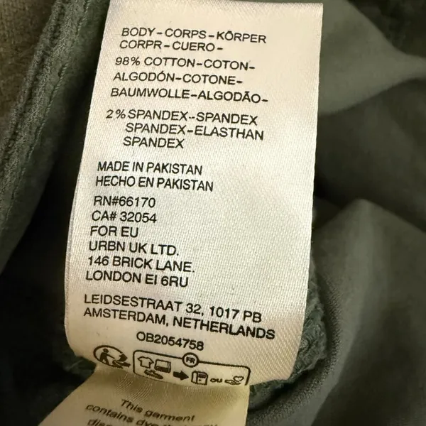 Free People High Time Velvet Kick Flare Pants Women's 6 Chive Green Festival NWT - Image 16