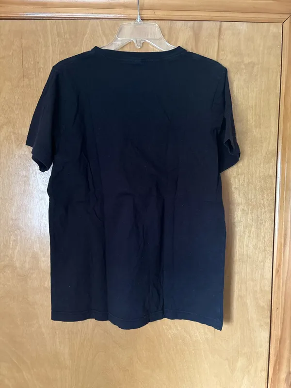 Faith Black V-Neck Top - Image 2