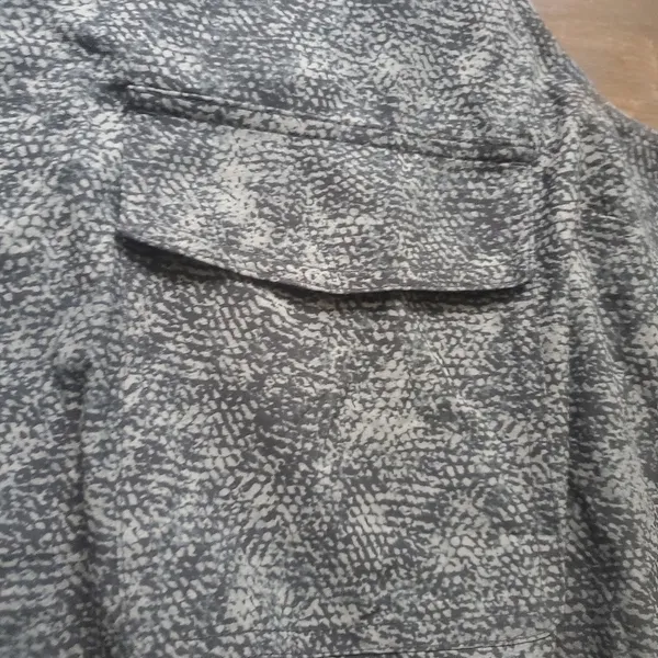 Athleta Women's Gray Jumpsuit Size 3 XL Tapanga Printed Very Lightweight - Image 3