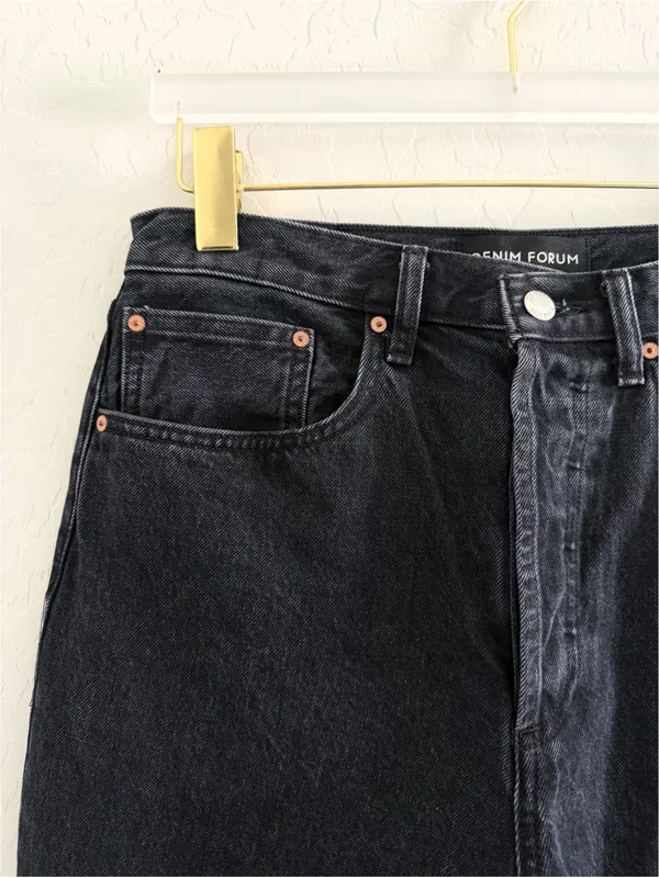 Aritzia Denim Forum Joni High Rise Loose Jeans Size 29 X 32L - Image 12
