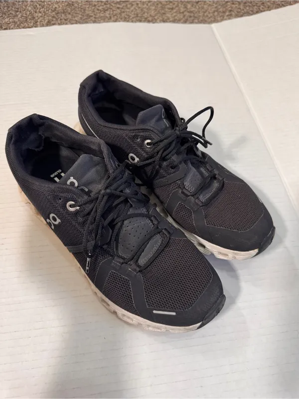 On Cloud Running Black CloudTec Sneakers Womens 8.5 Comfort Athletic Shoes - Image 11