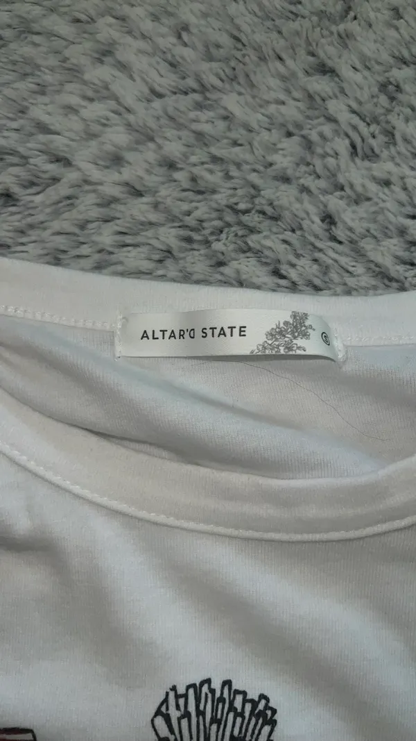 Altard State Graphic Tee Cropped USA - Image 4