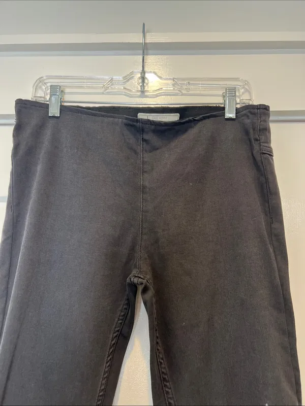 Free People Penny pull on Black/dark grey Flare Jeans size 29 - Image 3