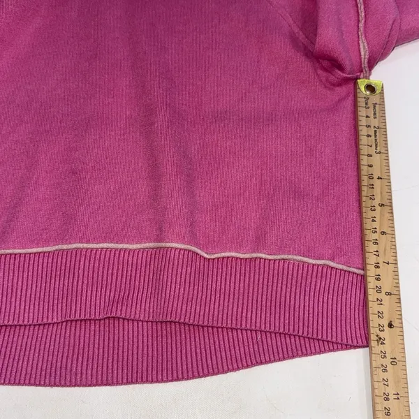 Anthropologie Pilcro Pink Oversized Cozy Coquette Balletcore Sweater Size XXS - Image 14