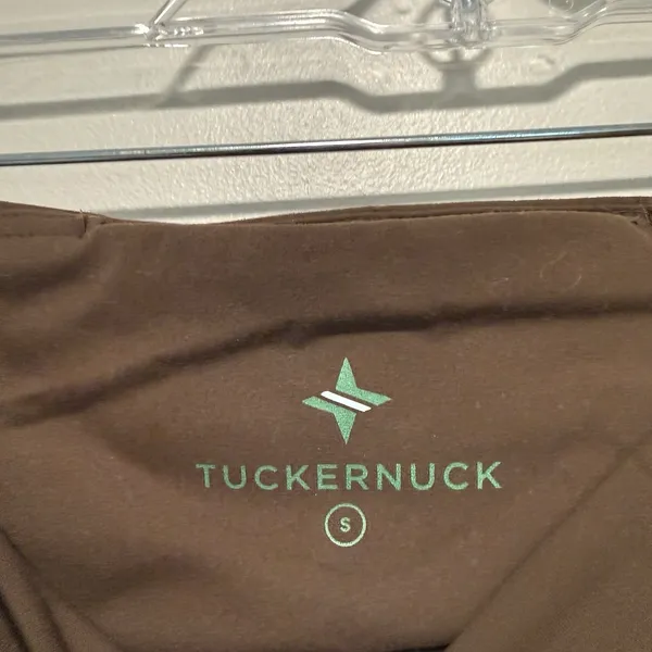 Tuckernuck Tnuck‎ Sport Millie High Rise Compression Spandex Yoga Leggings Brown - Image 6
