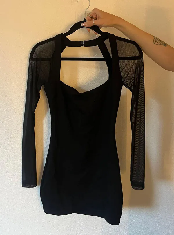 Black mini dress  - Image 4