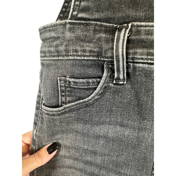 Levi's Black One Piece Carpenter BIB Tapered Leg Denim Jean Overall Women Sz 26 - Image 7