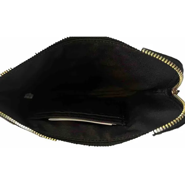 Coach New York Large Corner Zip Wristlet Black Leather Purse NWT 0195031083518 - Image 3