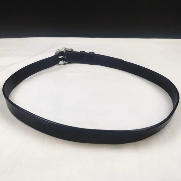 BT3040001 Women's Black Genuine Leather Belt Sz L SKU 3843 - Image 2