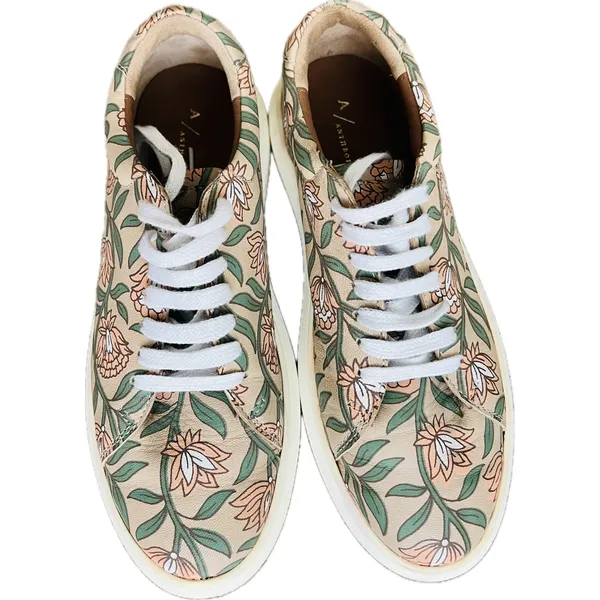 Anthropologie Llani Botanical Platform Sneakers Women's Shoes 40 9 Tropical‎ - Image 4