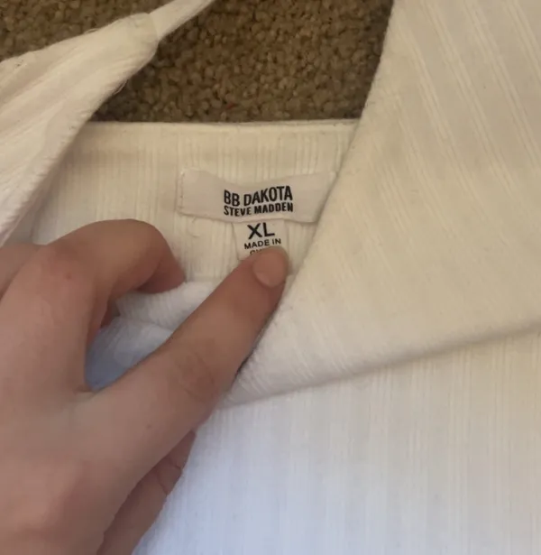 Steve Madden White Tank Top  - Image 4